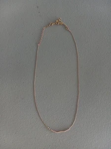 Collar usado producción Minnie Driver armario utilería programa de televisión sin palabras (B2) - Imagen 1 de 4