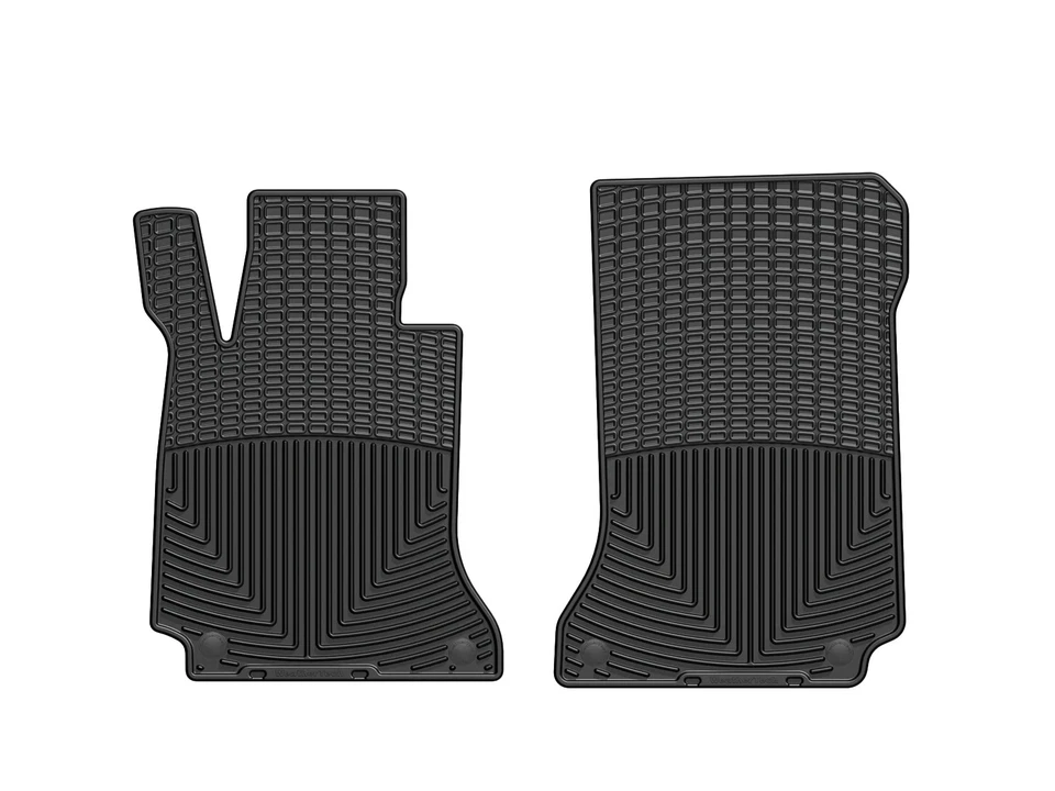Tapetes de assoalho WeatherTech para todas as condições climáticas para W287 - 1ª linha preto - Imagem 1 de 4