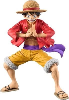LUFFY RUFY GRANDISTA Figura Statua GRANDE 21cm ONE PIECE Originale BANPRESTO - Immagine 1 di 3