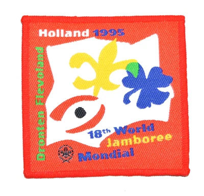 Participant Badge 1995 XVIII World Jamboree Holland "The Future Starts Today" - Image 1 of 4