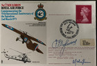 RAF Cover - 72 Squadron - Signed AVM "Freddie" Hazlewood, WW2 Pilot & V Bombers