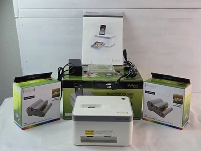 VuPoint IP-P10-VP Mobile Thermal Printer W/Box & Bundle W/2 Color Cartridges  - Image 1 of 4