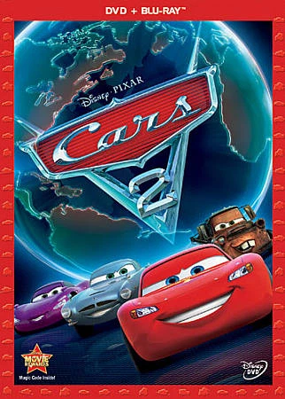 Cars 2 (Blu-ray/DVD, 2011, 2-Disc Set, DVD/Blu-ray)