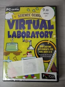 VIRTUAL LABORATORY PC CD-ROM GAME FACTORY SEALED VINTAGE RARE RETRO GAMING - Picture 1 of 2
