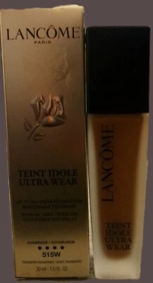 LANCOME ~ TEINT IDOLE ULTRA WEAR & COMFORT FOUNDATION ~ # 5i5W ~ 1 OZ - Image 1 of 3