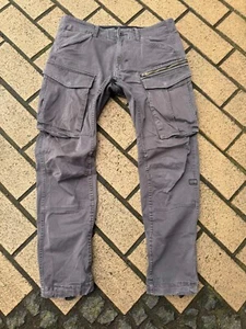 Orig. G Star Raw Rovic Cargo - Used Look grau - W32 L32 - Slim Cut ** - Bild 1 von 6
