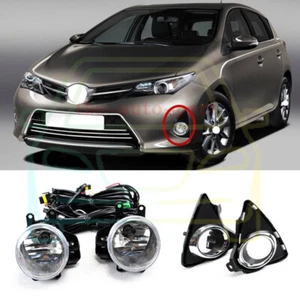 For Toyota Auris 2012-2014 Left&Right Front Fog Lamp Light w/ Switch + Wire - Picture 1 of 11
