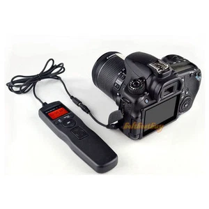 Timer Remote Control Shutter Releases For Canon 60D 550D 600D T3i XSi Xt G12 G11 - Picture 1 of 6
