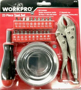Neu Workpro 23-teiliges Werkzeug-Set - versiegelt - Bild 1 von 5
