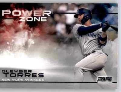 2019 Stadium Club Power Zone Gleyber Torres Insert MLB PWE Yankees #20 - Image 1 of 2