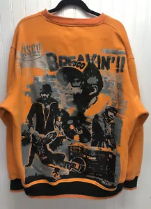 Felpa vintage anni '90 Hip Hop Old School Rap taglia XL - Foto 1 di 10