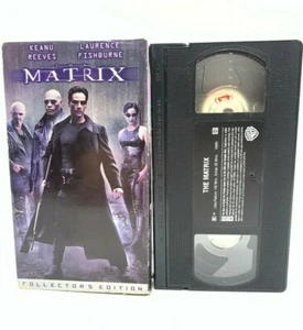 THE MATRIX VHS Video Collector's Edition Keanu Reeves Laurence Fishburne 1999 - Picture 1 of 4