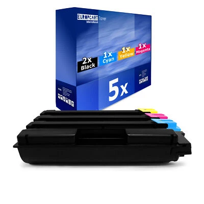 EUROTONE 5x Patrone Europcart ersetzt Utax P-C 3060 MFP mit je ca. 5.000/7.000 Seiten