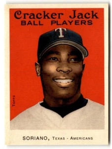 2004 Topps Cracker Jack Sticker Soriano #237 New York Yankees - Picture 1 of 2