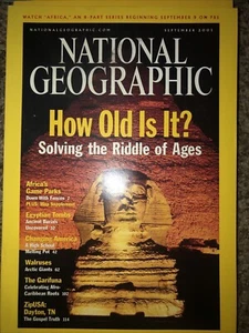 National Geographic September 2001 - Imagen 1 de 1