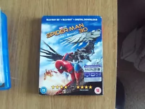 Spider-Man Homecoming [Blu-ray 3D + Comi Blu-ray 2 discs set,free p=p - Picture 1 of 2