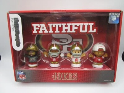 Little People X NFL San Francisco 49ers Collector Set Faithful 4 Figures - Image 1 of 3