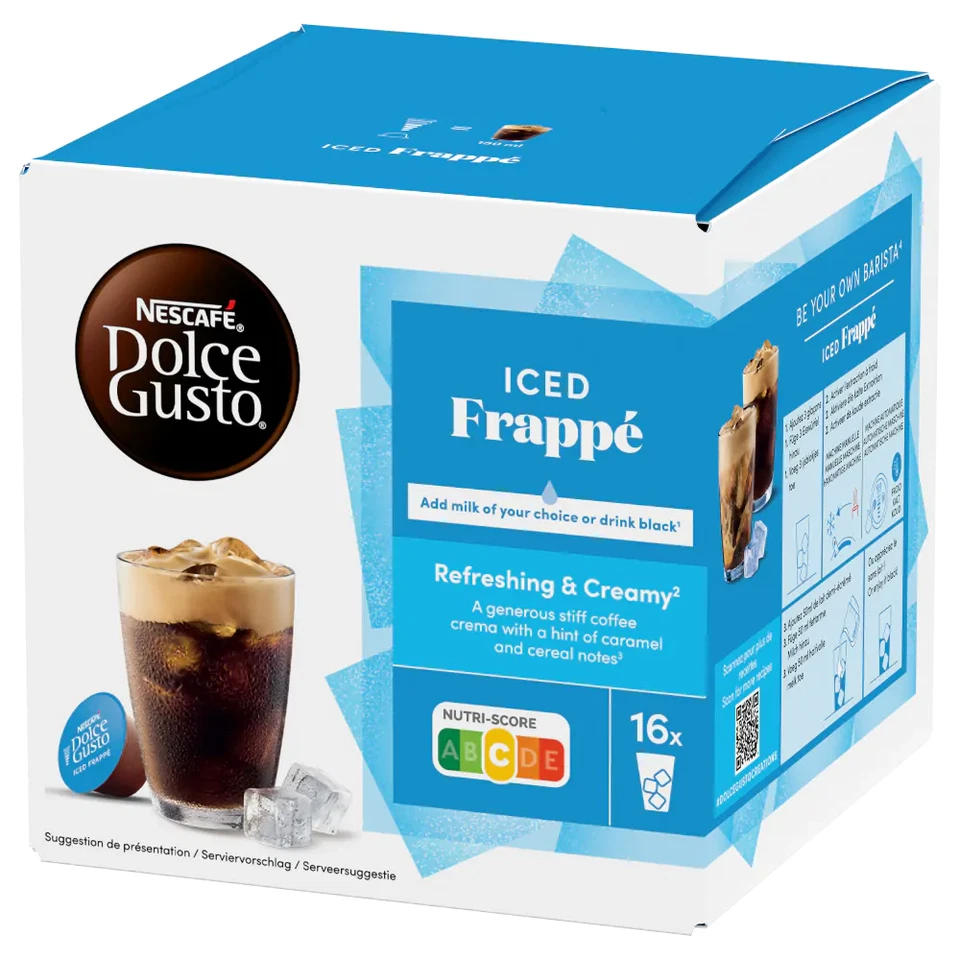 Cápsulas Nescafé Dolce Gusto FRAPPE HELADO café helado 1 caja/16 cápsulas ENVÍO GRATIS Foto 1 de 1