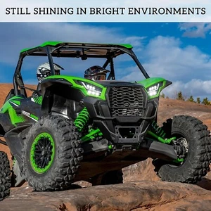 2020 21 22 23 24 Kawasaki Teryx KRX KRF 1000 LED Headlights - Picture 1 of 7