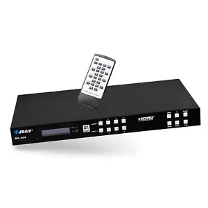OREI 8K 4x4 HDMI Matrix Switcher w/Audio Extractor, 4K@120Hz, HDCP 2.3, Remote - Picture 1 of 10