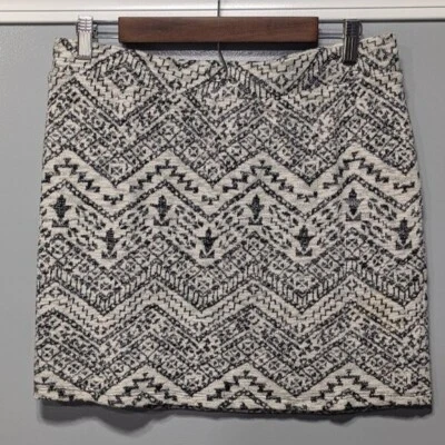 Maurice's Suéter Mini Falda Talla Grande L Étnica Rayas Metálicas Tejido Brillante Foto 1 de 4