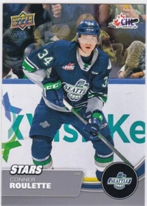 2020-2021 UPPER DECK CHL #326 Conner Roulette - Seattle Thunderbirds - Picture 1 of 1