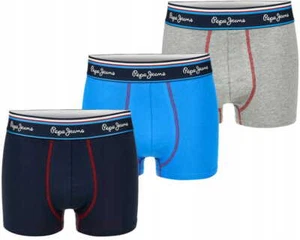 PEPE JEANS HERREN-BOXER-BAUMWOLLHÖSCHEN 3ER-PACK S-XL - Bild 1 von 6