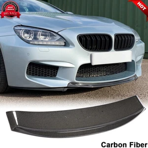 For BMW 6 Series F12 F13 650i M-SPORT 12UP Real Carbon Front Bumper Lip Spoiler - Bild 1 von 12