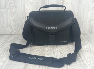 SONY Handycam Camcorder Camera Bag With Shoulder Strap - Black - Bild 1 von 5