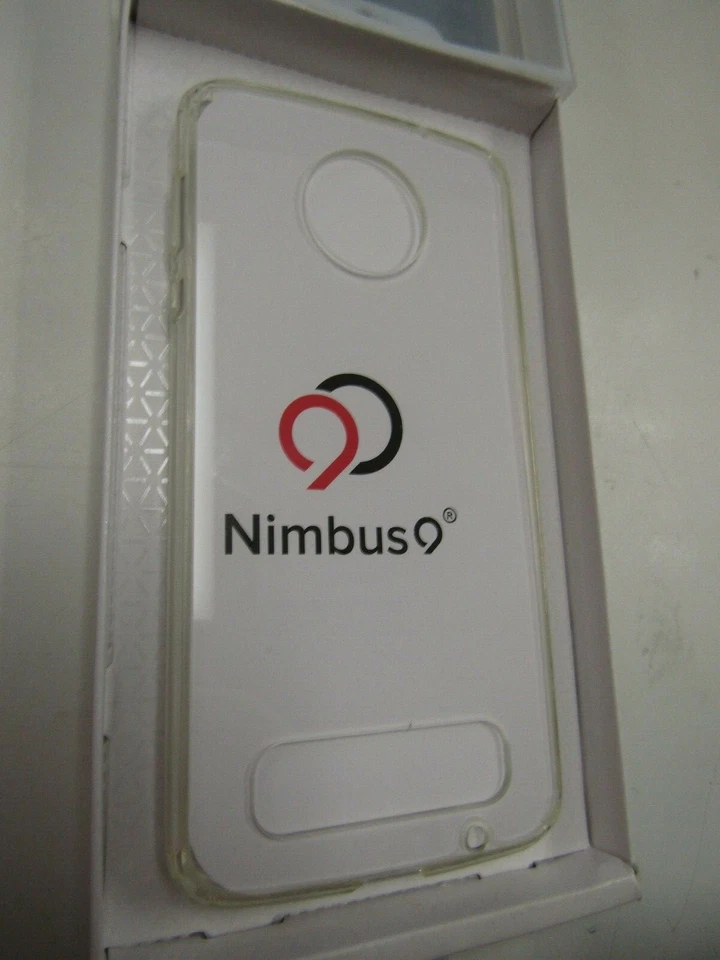NIMBUS 9 CASE, MOTOROLA MOTO Z2 FORCE, CLEAR, PLEASE READ! 9749 - Image 1 of 3