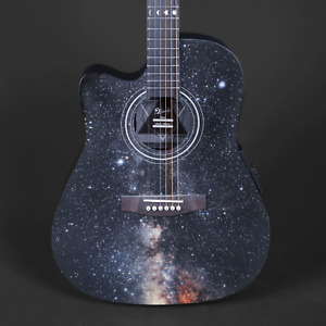 Lindo Left Handed Galaxy Slim Electro Acoustic Guitar  B Stock steel strings
