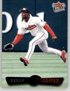 Tarjeta base Fleer Ultra Kenny Lofton 2002 MLB PWE Guardians Indians #172 - Imagen 1 de 2