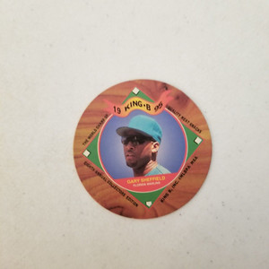1995 King-B Collector's Edition Disc Gary Sheffield #21 - Florida Marlins