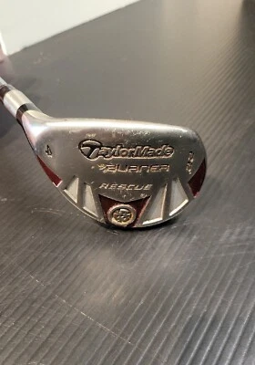Quemador LH Taylormade Rescate 4 Madera 22° Híbrido, Acero, SFlex 40" Mano Izquierda Foto 1 de 4