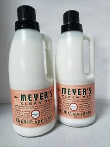 Mrs. Meyer’s Clean Day GERANIUM Liquid Fabric Softener scented 32 oz (lot of 2) - Picture 1 of 4