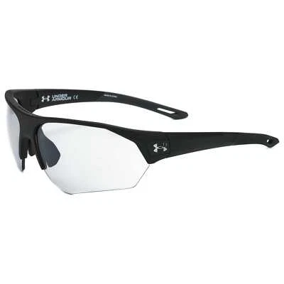 Under Armour Unisex 72mm Matte Black Grey Sunglasses UA0001-G-S-O6W-72 - Image 1 of 3