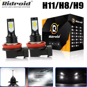 Bombillas antiniebla LED H8 H16 H11 bombilla antiniebla blanca 6000K lámparas DRL de alta potencia - Imagen 1 de 24