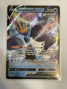 Pokemon: SWSH KAMPFSTILE EMPOLEON V 040/163 ULTRA RARE - Bild 1 von 2