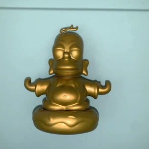 The Simpsons Homer Golden Buddha Gold Figure Kidrobot Collectible - Picture 1 of 3