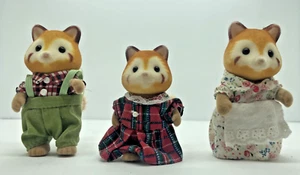 Calico Critters Sylvanian Families Red Panda Family Retired set of 3 RARE! - Picture 1 of 6