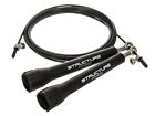 SPEED SKIPPING ROPE EXERCISE ADJUSTABLE STEEL CABLE FITNESS BOXING GYM CROSSFIT 