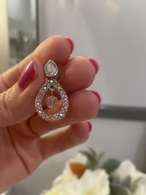 Conjunto Swarovski collar vintage boda + pendientes regalo de vacaciones fiesta novia niña. Foto 1 de 4