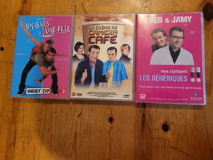 DVD Vidéo 3 DVD Un Gars une Fille, Camera Café et Fred et Jamy - Bild 1 von 10