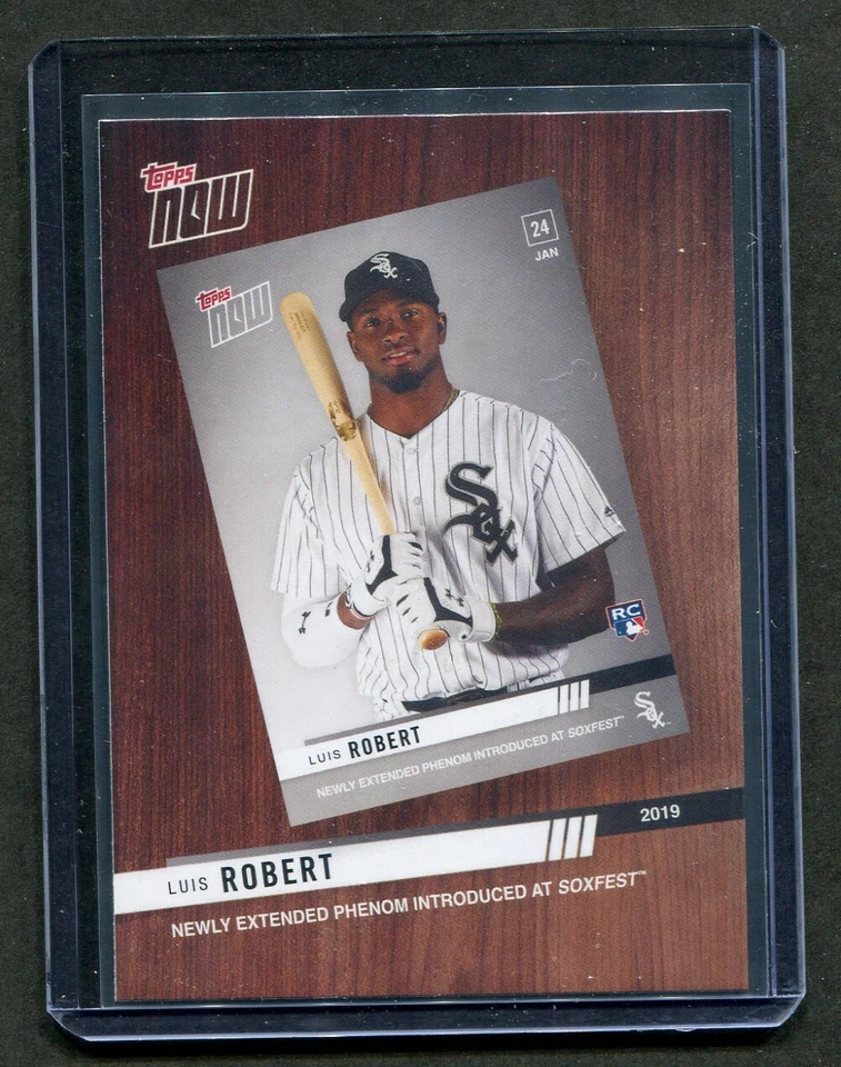 2020 Topps Series 2 Best Of Topps Now Luis Robert RC #BTN-9 White Sox - Image 1 of 1