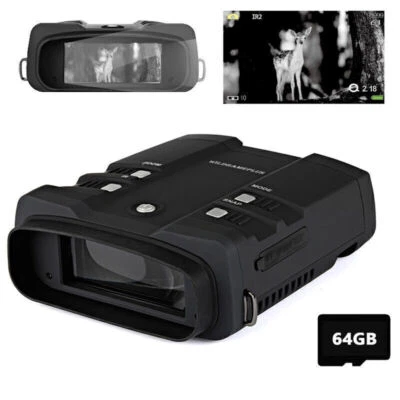 WG500B 1080P HD Night Vision Binoculars 3.6-10.8 Digital Zoom IR Hunt Telescope - Image 1 of 4