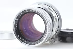 Vintage "TOP MINT" Leica Summicron 50mm f/2 Rigid Lens Late M Mount Leitz JAPAN - Bild 1 von 12