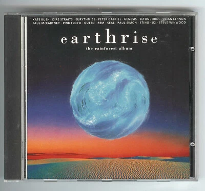 CD EARTHRISE RAINFOREST ALBUM UK-Edition McCartney Lennon Newton-John Queen REM - Bild 1 von 3