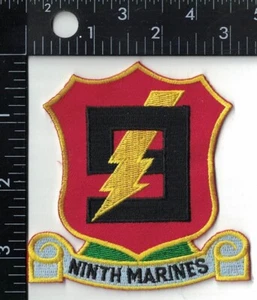 Ninth Marines Military Patch - Picture 1 of 1