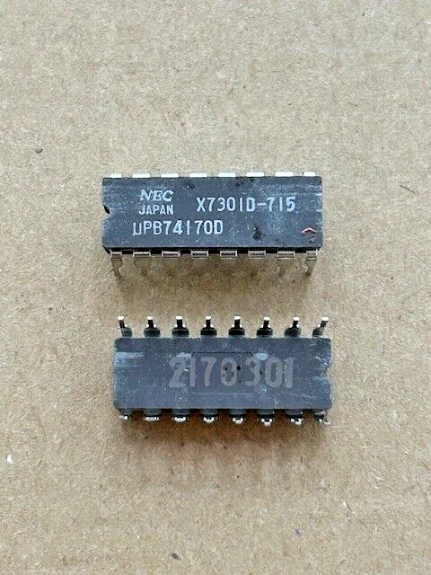 1 Stück Integrierte Schaltung - UPB74170D - NEC - CDIP16 - Vintage - Image 1 of 1