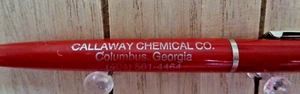 Vintage Advertising Pen - Callaway Chemical Co. - Columbus, Georgia - Picture 1 of 1